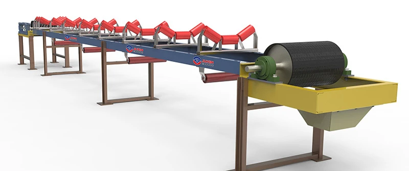 Curved Belt Conveyor Structure Curved Belt Conveyor Structure